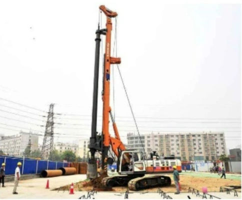 Zoomlionの油圧深い基礎掘削装置Zr185c-3 100mの深さ
